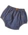 Image #4 - Wrangler Infant Diaper Cover Jeans, Indigo, hi-res