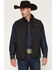 Image #1 - Cinch Men's Bonded Softshell Vest, Black, hi-res