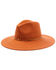 Image #1 - Shyanne Women's Rust Copper Beaded Rust Band Wool Felt Western Fedora Hat , Rust Copper, hi-res