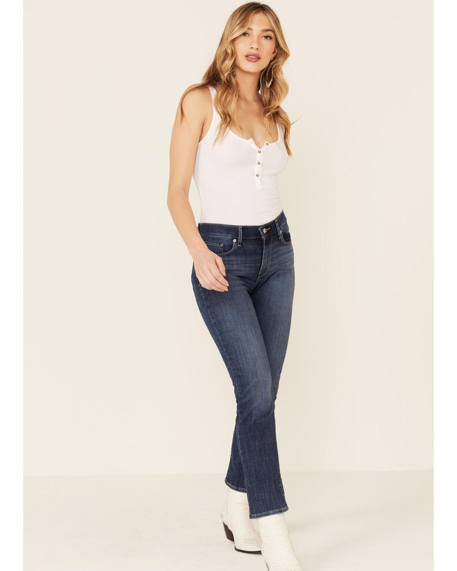 Levi's Women's Classic Straight Mid Rise Maui Waterfall Jeans | Boot Barn