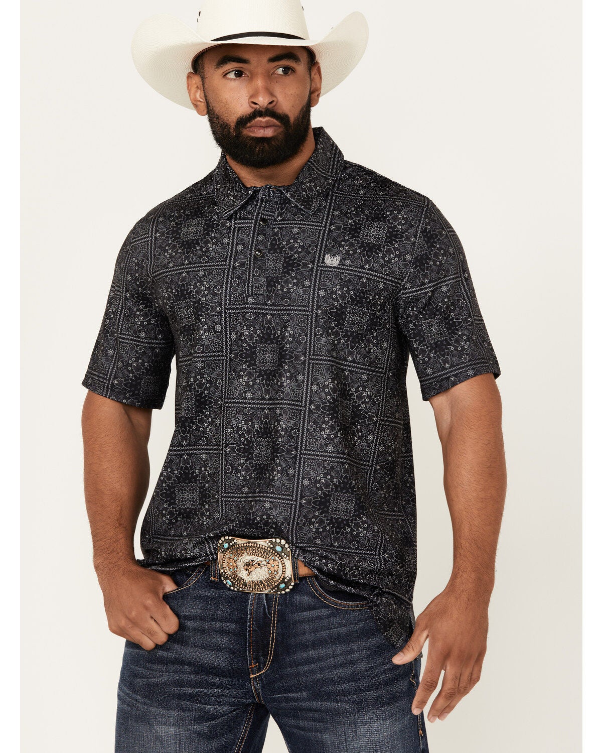 panhandle button up