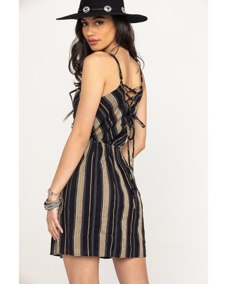 Shyanne Women S Stripe Lace Up Dress Boot Barn