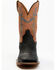 Dan Post Men's Exotic Shark Western Boots - Broad Square Toe, Black, hi-res