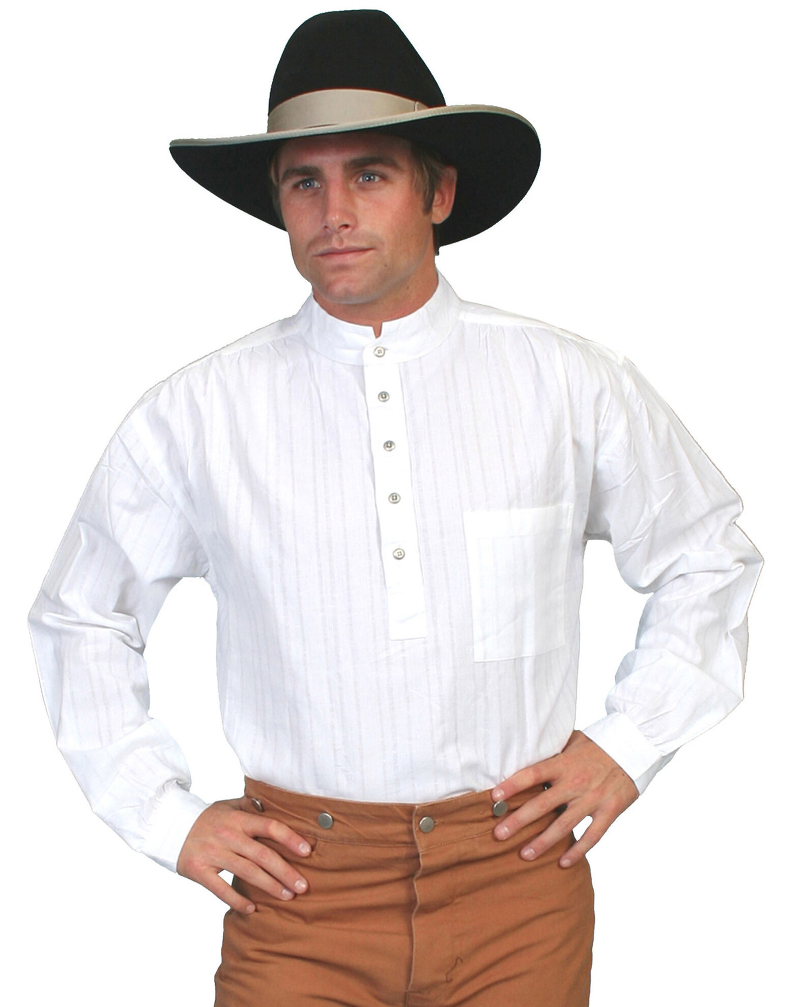 Scully Leather White Rangewear Shirt