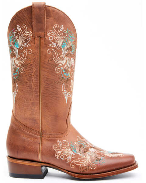 Image #2 - Shyanne Women's Neve Western Boots - Square Toe, Brown, hi-res