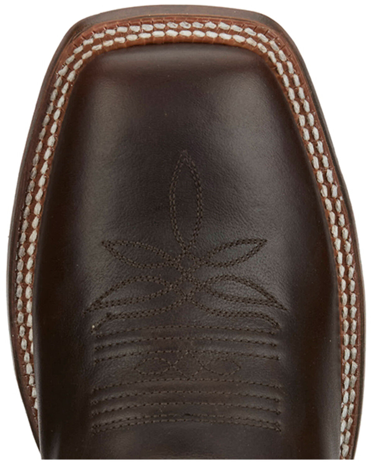 Image #6 - Tony Lama Men's Wray Western Boots - Broad Square Toe, Brown, hi-res