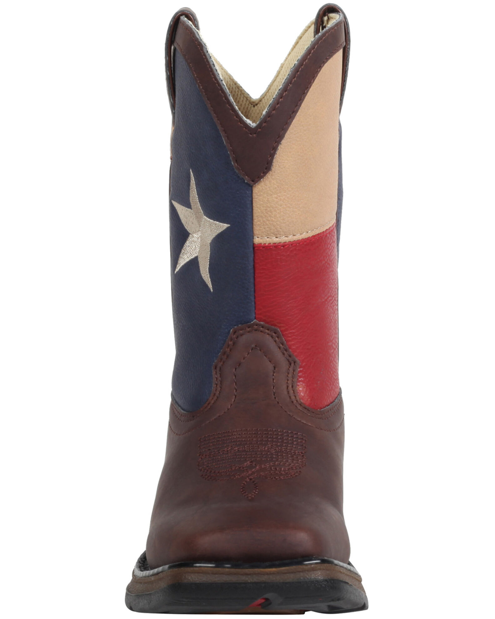 Durango Boys Texas Flag Western Boots Square Toe Boot Barn