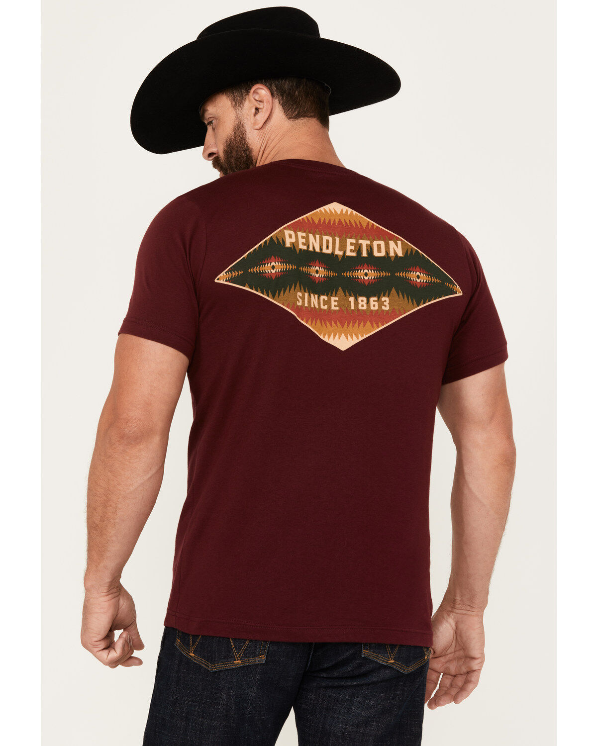 Image #4 - Pendleton Men's River Logo Short Sleeve Graphic T-Shirt, , hi-res