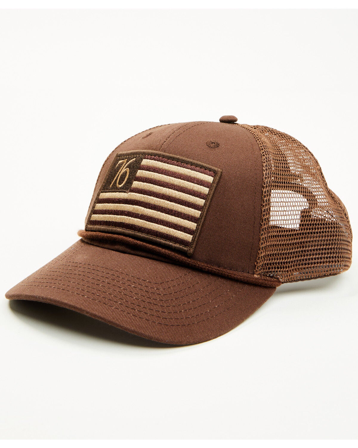 Cody James Men's 76 Flag Ball Cap, Tan, hi-res