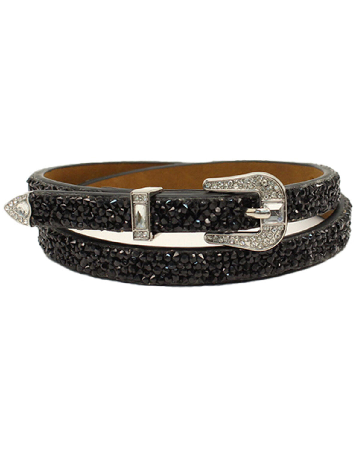 Image #1 - Shyanne Women's Embellished Buckle Hat Band, Black, hi-res