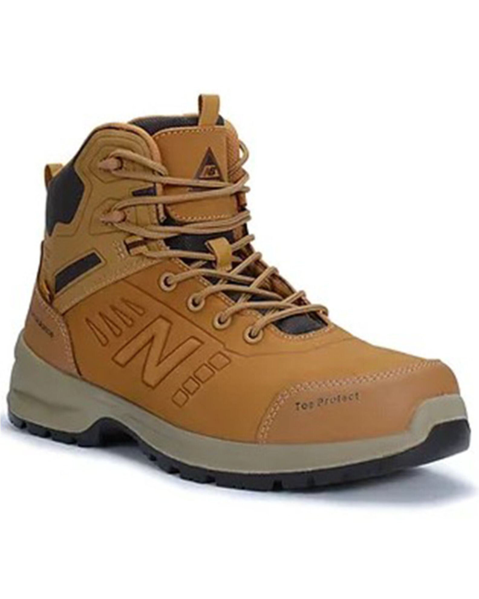 Composite toe lace shop up work boots