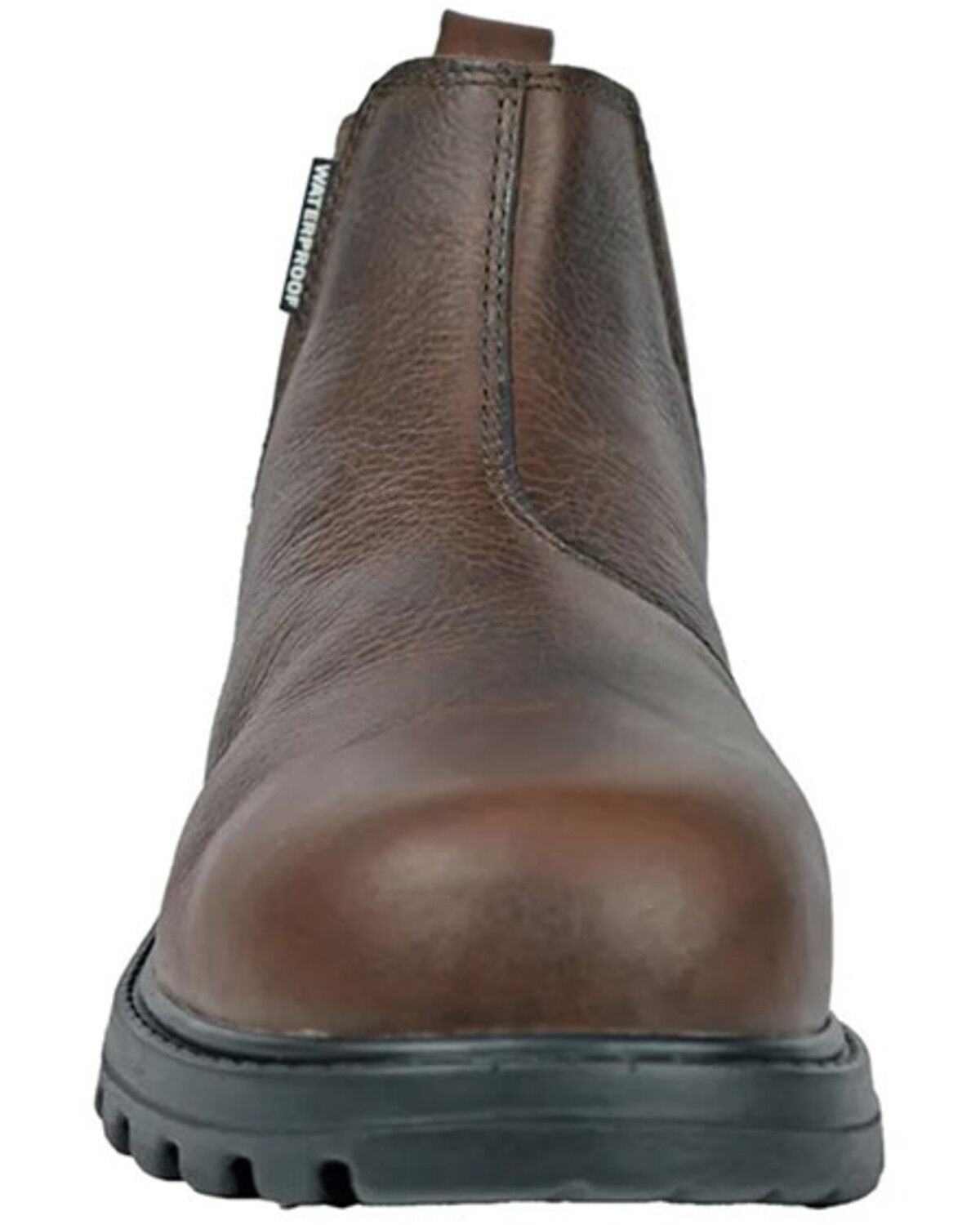 Image #4 - Die Hard Men's Nitro Slip-On Slip Resistant EH Work Boots - Composite Toe, Brown, hi-res