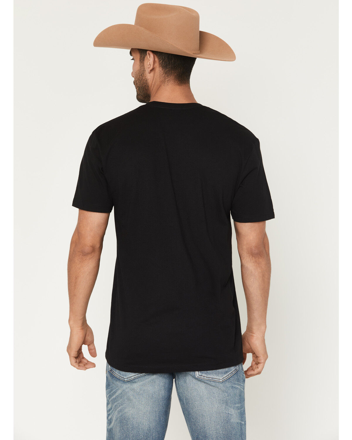 Image #4 - Moonshine Spirit Men's Soaring Eagle Short Sleeve Graphic T-Shirt, Black, hi-res