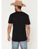 Image #4 - Moonshine Spirit Men's Soaring Eagle Short Sleeve Graphic T-Shirt, Black, hi-res