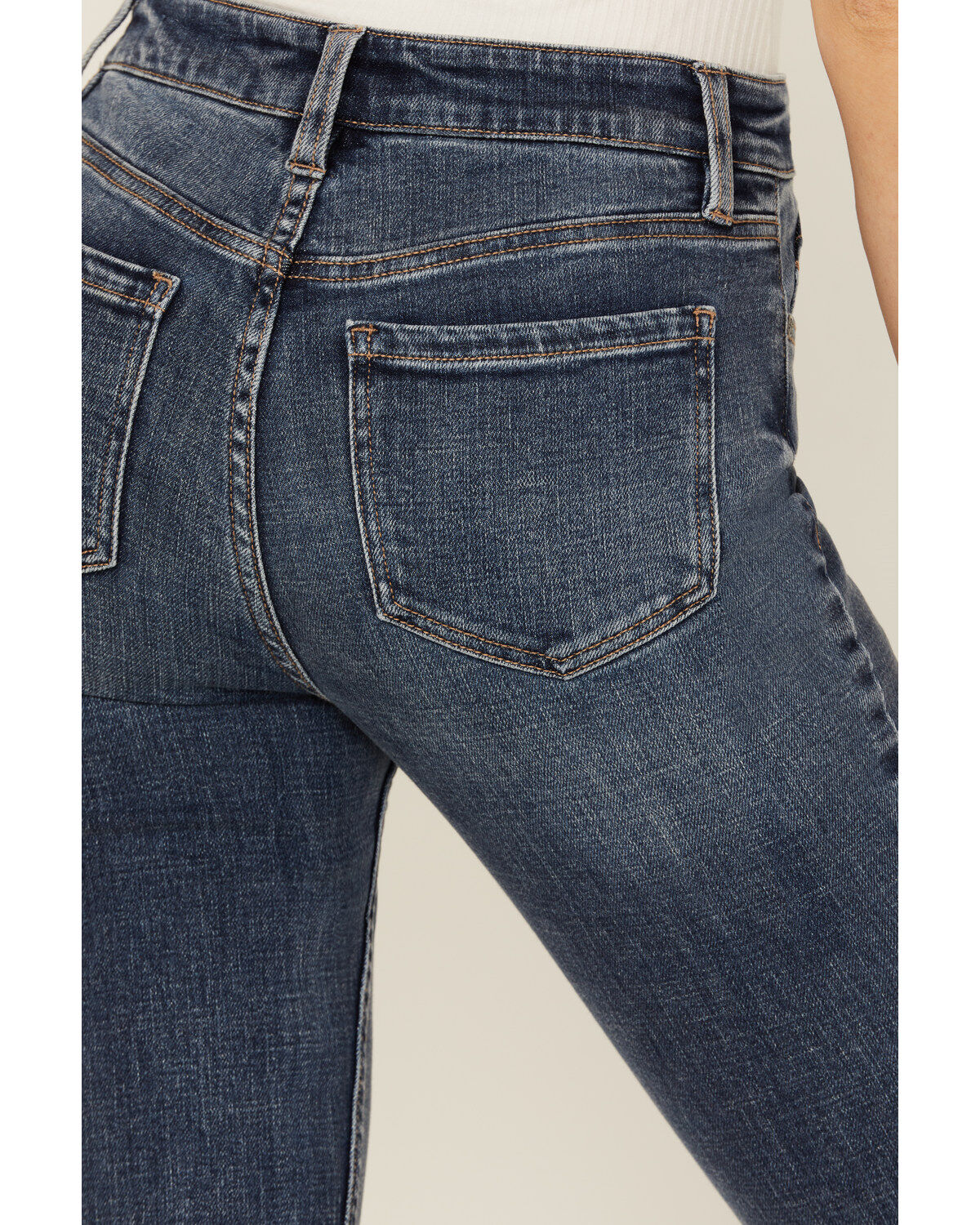 Image #4 - Shyanne Women's Celeste High Rise Bootcut Stretch Denim Jeans, Medium Wash, hi-res