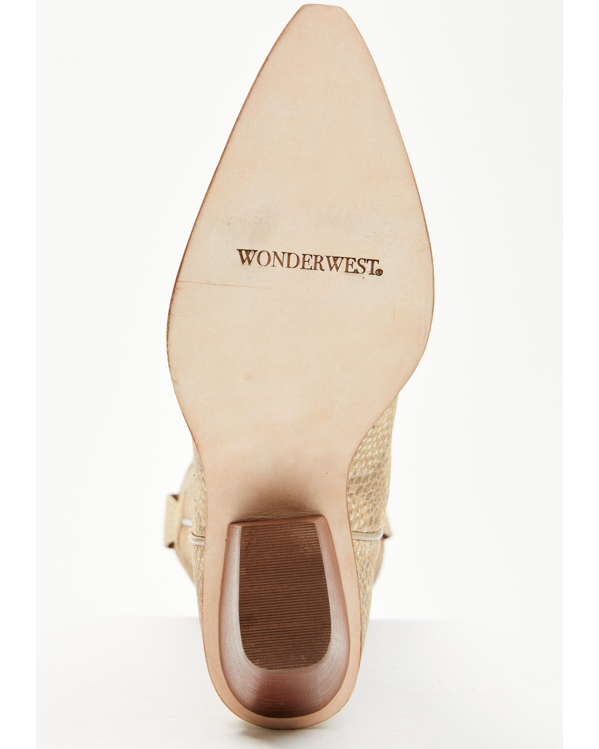 Image #7 - Wonderwest Women's Havannah Tall Western Boots - Snip Toe, Gold, hi-res