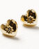 Image #3 - Shyanne Women's Western Muse Horse Cameo Earring Set - 5 Piece, Gold, hi-res