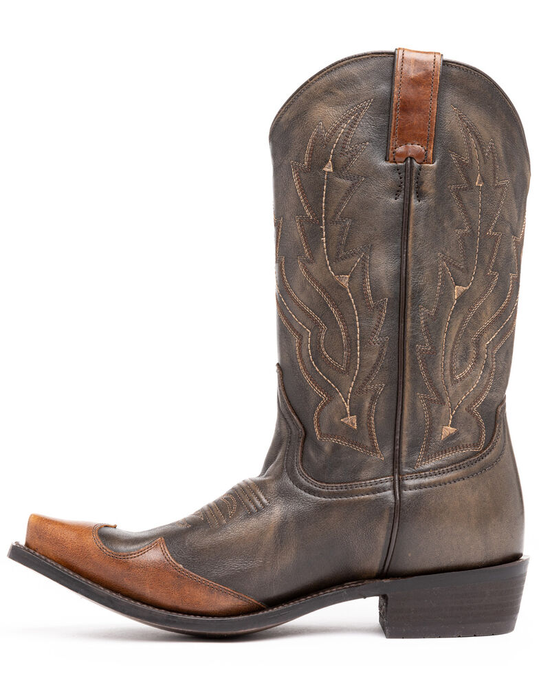 mens snip toe cowboy boots