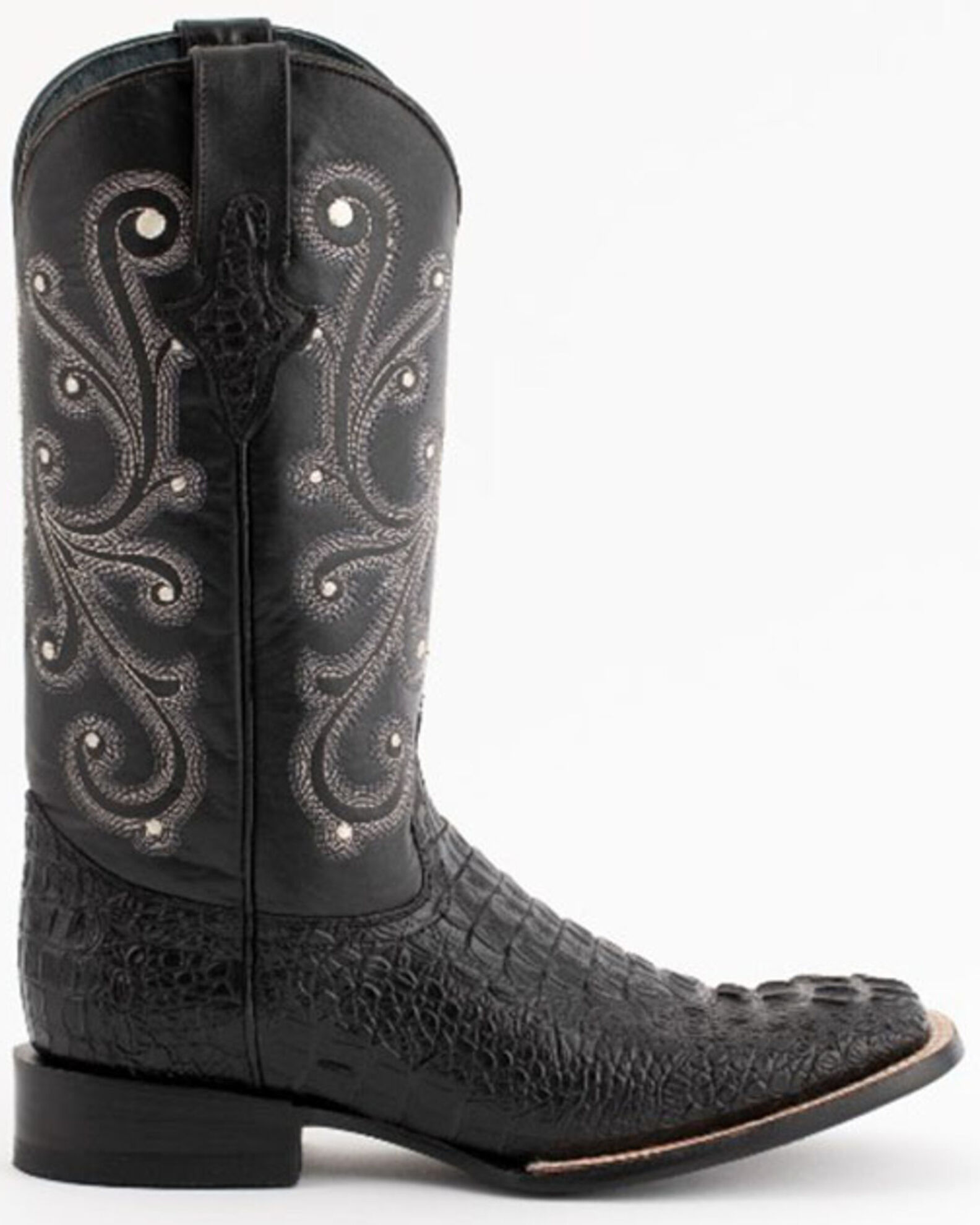 Ferrini Men s Caiman Crocodile Print Western Boots Boot Barn