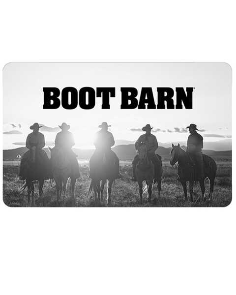 Boot Barn Black And White Logo Gift Card