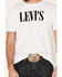 Levi's Men's White Serif Logo Graphic T-Shirt , White, hi-res