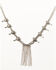 Shyanne Women's Desert Charm Concho Necklace, Silver, hi-res