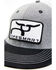 Image #2 - RopeSmart Men's Steerhead Patch Mesh-Back Trucker Cap, Grey, hi-res