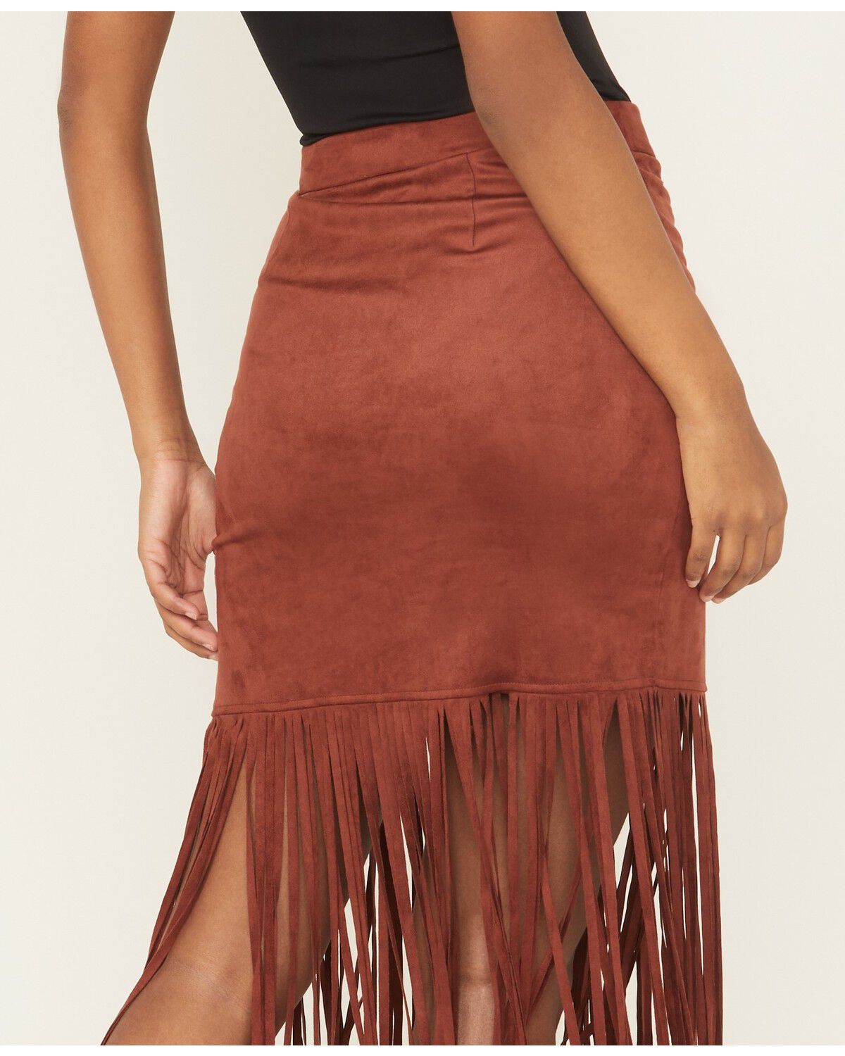 Product Name:  Shyanne Women's Faux Suede Fringe Mini Skirt