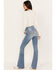 Image #3 - Idyllwind Women's Glenrose Vintage Gypsy High Rise Bootcut Jeans, Medium Wash, hi-res