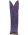 Image #4 - Dingo Women's Out West Suede Western Boots - Round Toe, Purple, hi-res