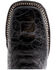 Image #6 - Ferrini Women's Kai Western Boots - Broad Square Toe, Black, hi-res