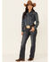 Image #1 - Aura by Wrangler Women's Autumn Gold Slimming Stretch Jeans, Denim, hi-res