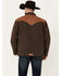 Image #4 - Cinch Men's Color Block Canvas Jacket, Brown, hi-res