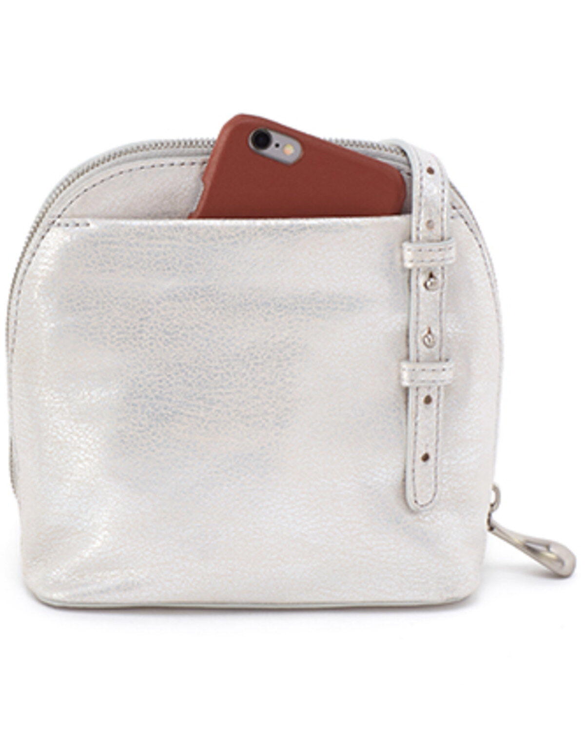 Image #2 - Hobo Women's Small Nash Crossbody Bag, Silver, hi-res