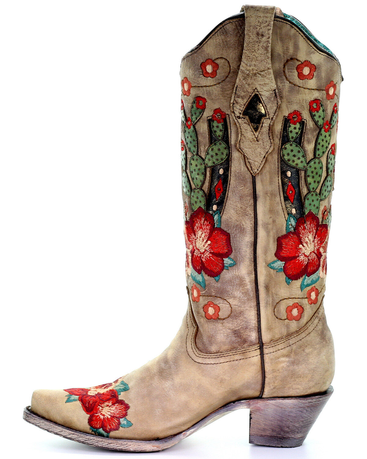 women's cactus cowboy boots
