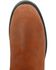 Image #6 - Justin Men's Cargo Brown Pull-On Work Boots - Soft Toe, , hi-res