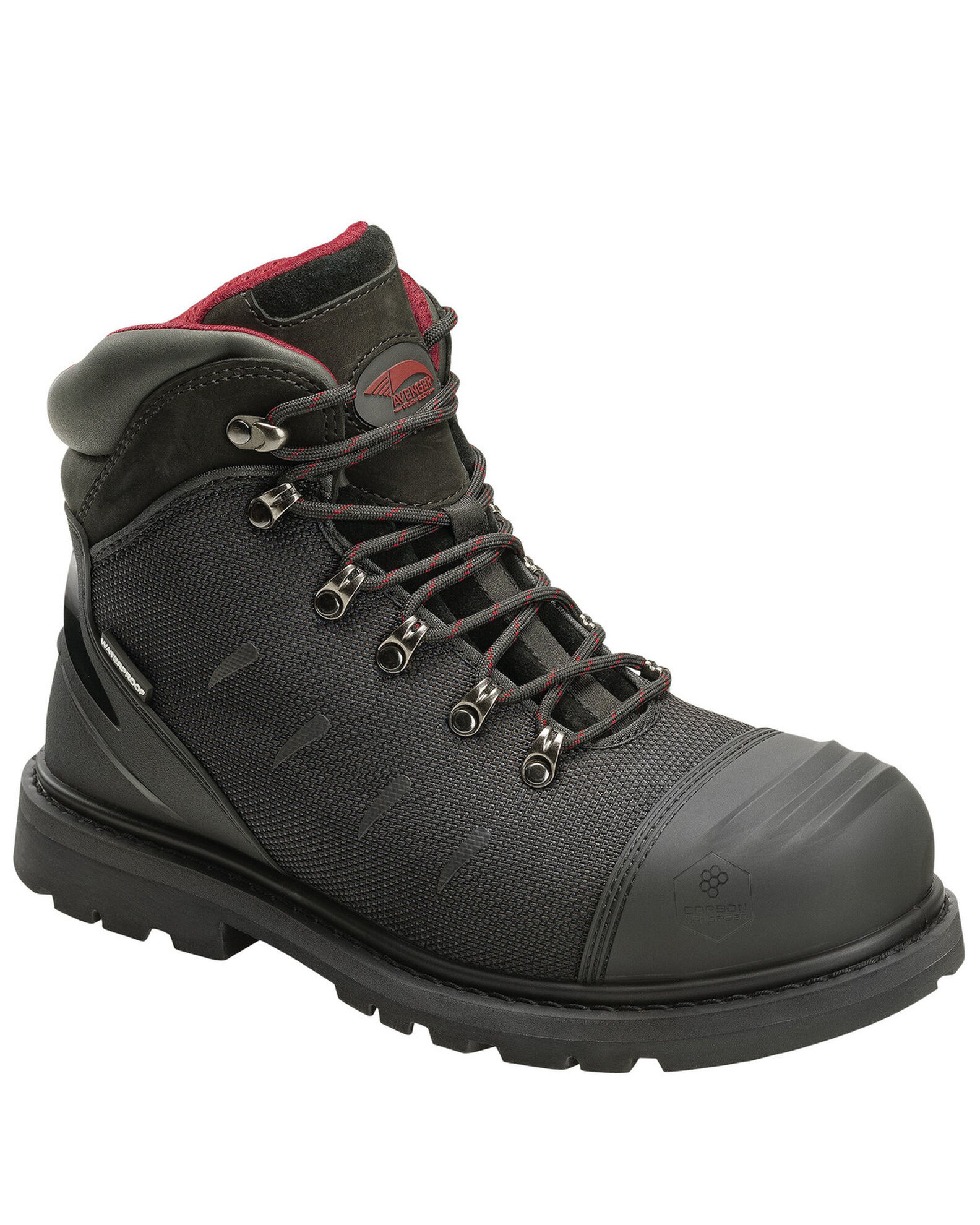 Avenger Men s Amax 6 Work Boots Carbon Toe