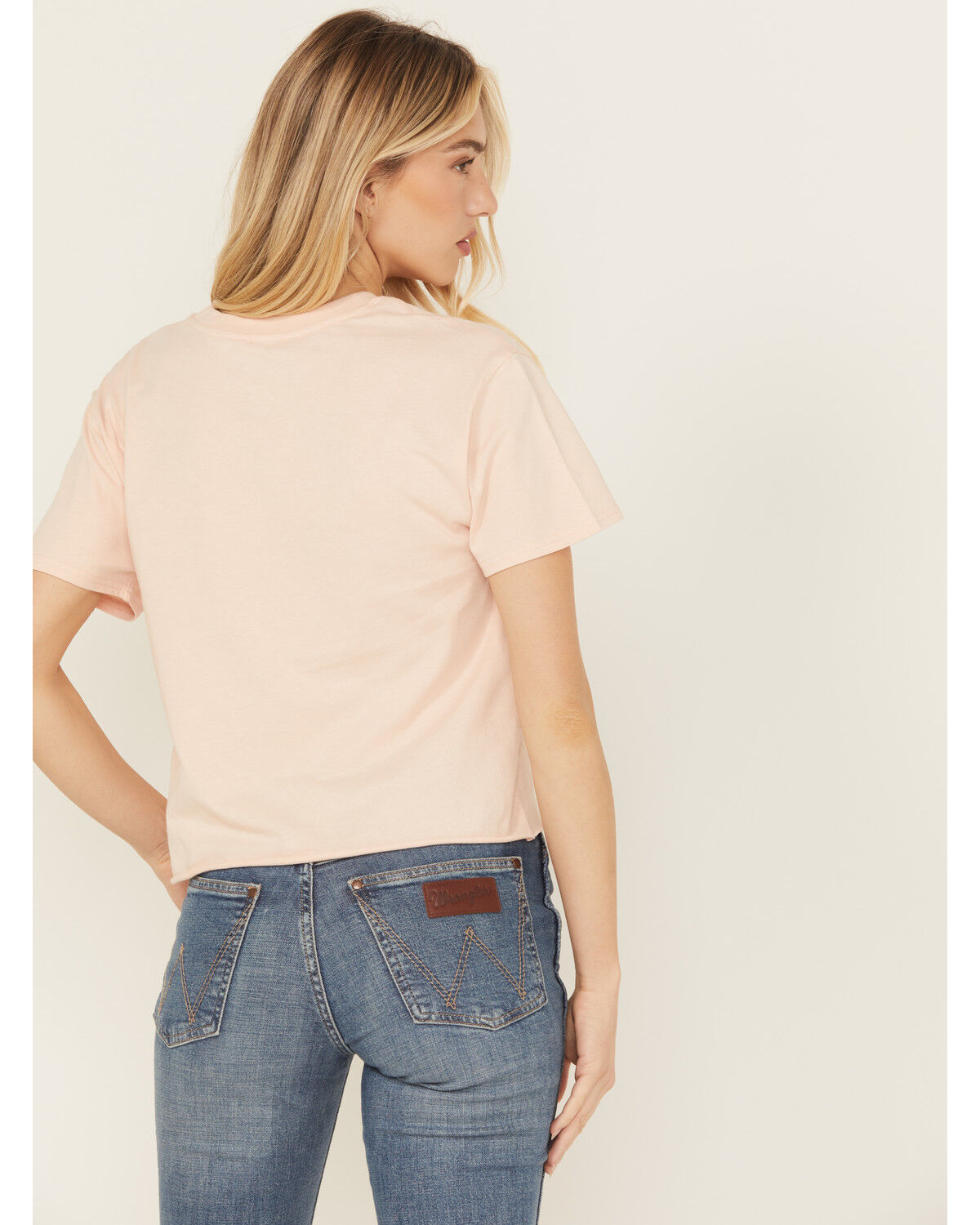Image #4 - Blended Women's Keep It Peachy Short Sleeve Graphic Tee, Orange, hi-res
