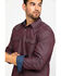 Image #4 - Moonshine Spirit Men's Snakeskin Diamond Geo Print Long Sleeve Western Shirt , , hi-res