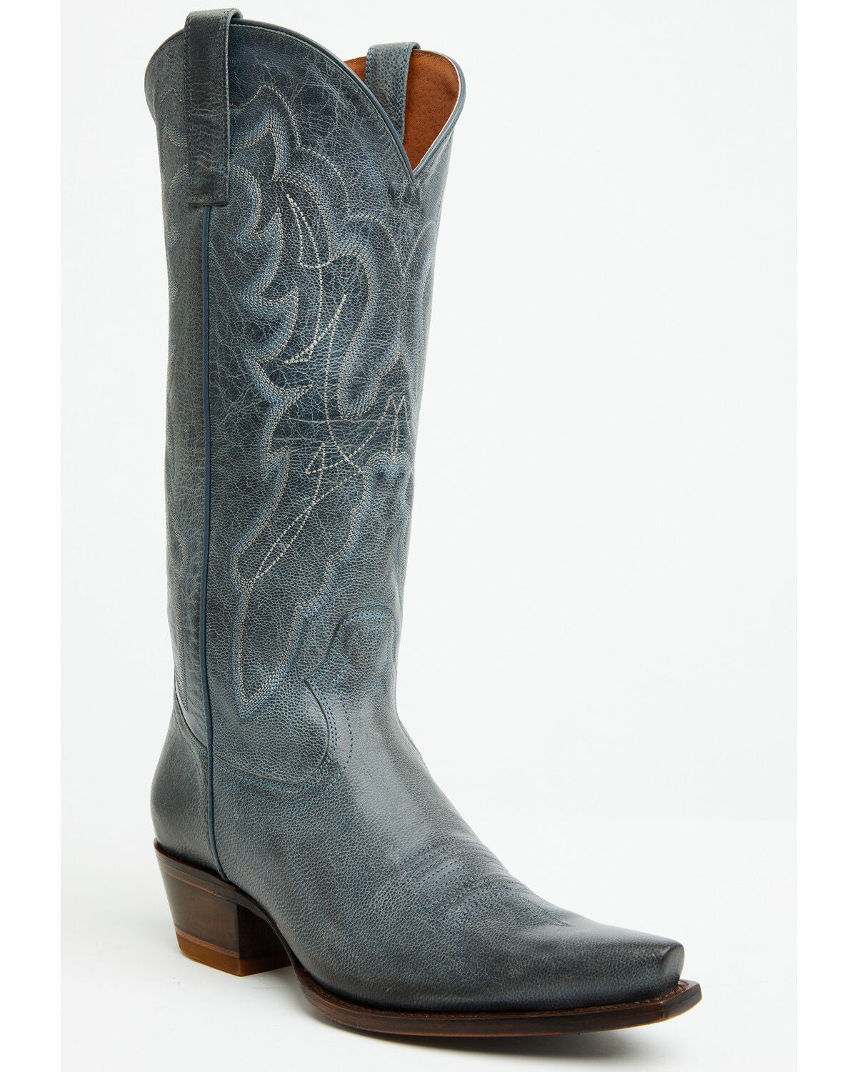 Shyanne Women's Tess Western Boots - Snip Toe, Blue, hi-res