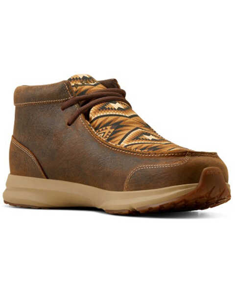 Ariat Men's Spitfire Casual Shoes - Moc Toe , Brown, hi-res