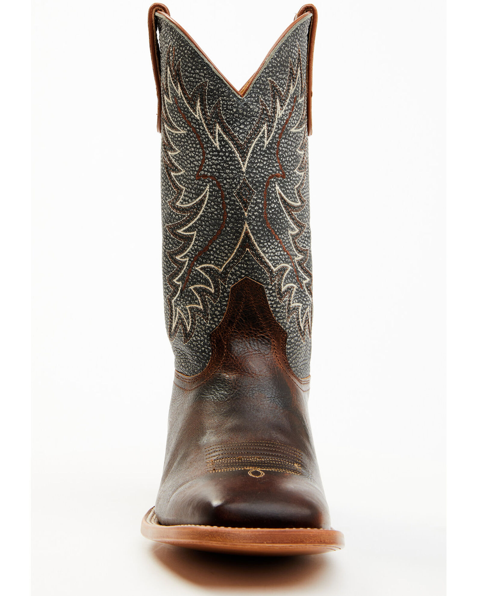 Image #8 - Cody James® Men's Montana Square Toe Western Boots, Brown, hi-res
