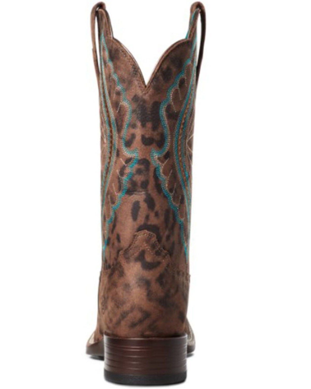 leopard ariat boots
