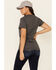 Image #4 - Kerruso Women's Be Still Mountain Graphic Short Sleeve Tee , Charcoal, hi-res