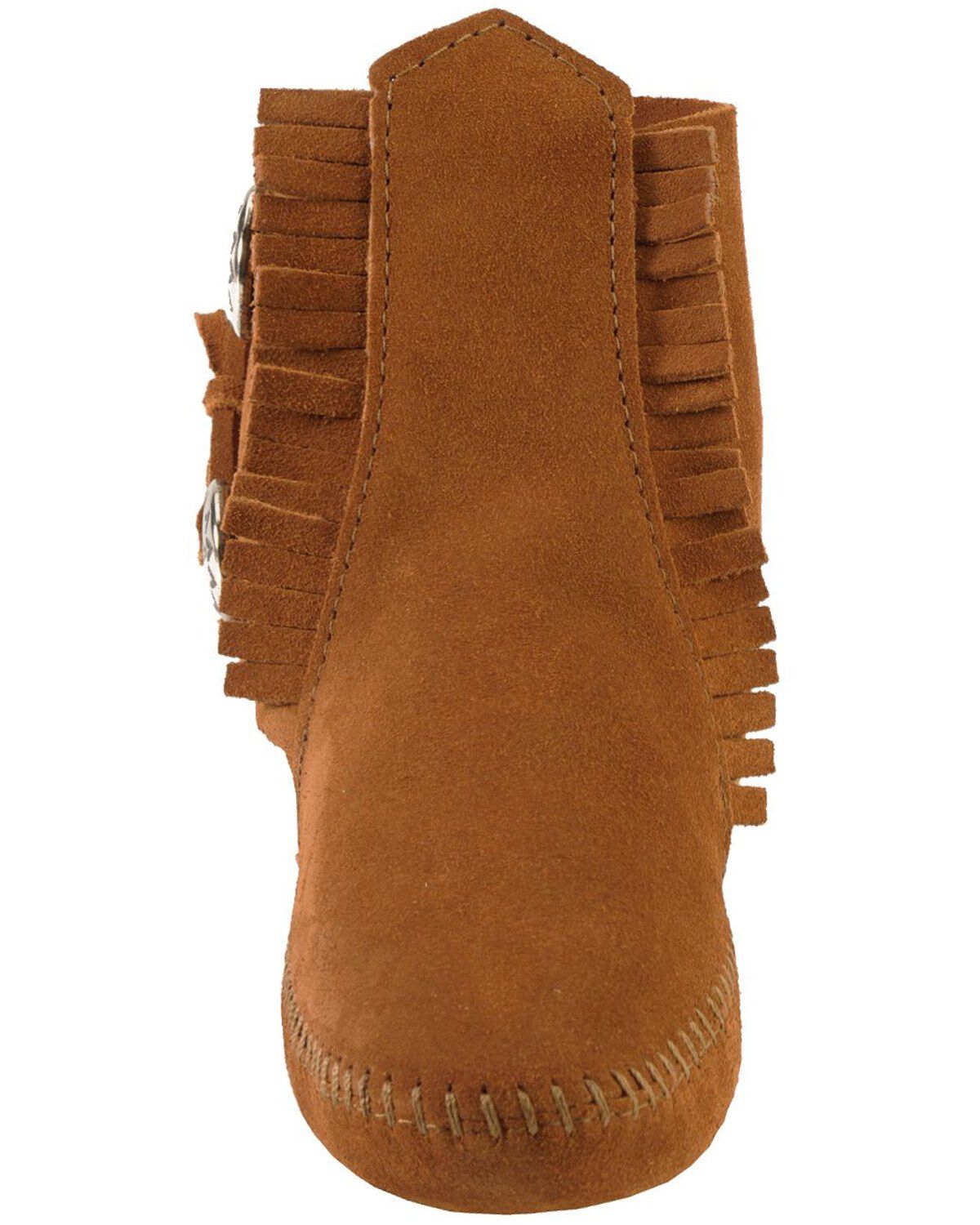Image #4 - Minnetonka Women's Soft Sole Ankle Moccasins, , hi-res