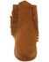 Minnetonka Women's Soft Sole Ankle Moccasins, Brown, hi-res