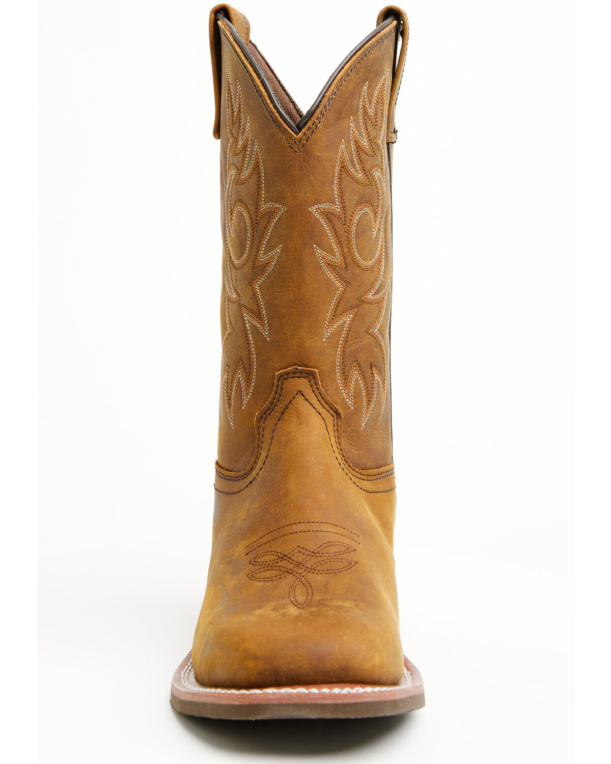 Ad Tec Men's Oiled Western Boots - Square Toe