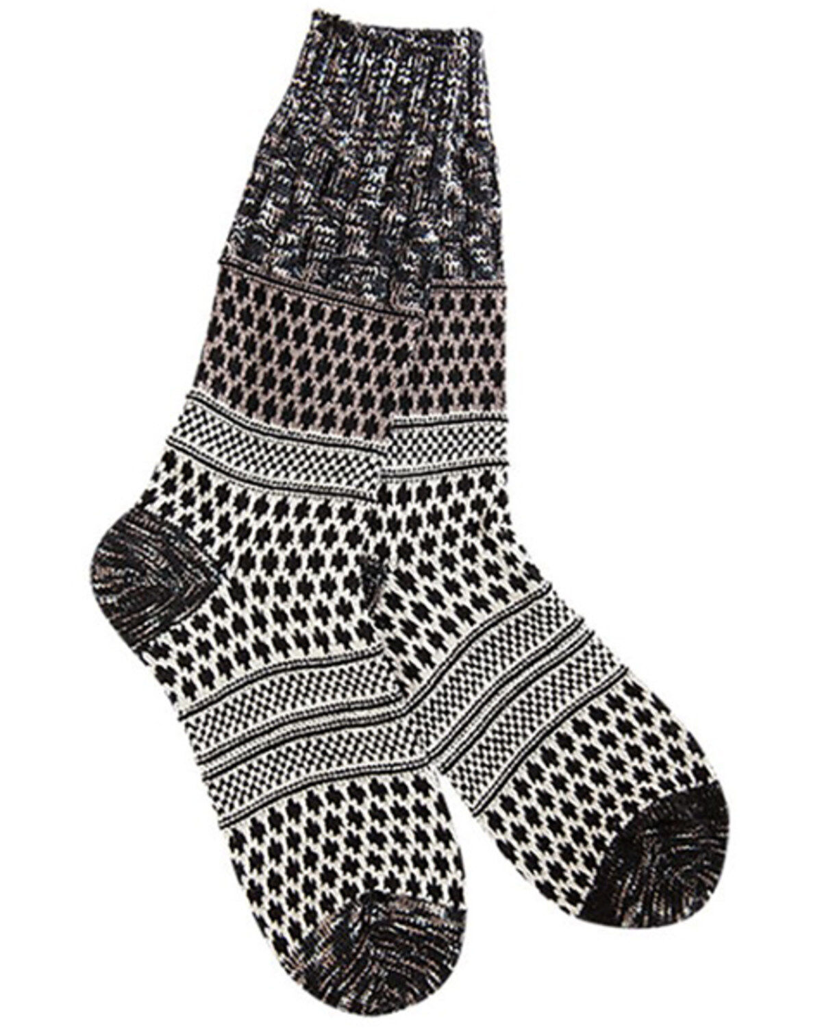 Image #1 - World's Softest Women's Nightfall Multi Socks, Black, hi-res