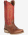 Image #1 - Smoky Mountain Little Boys' Wichita Western Boots - Square Toe, Red, hi-res