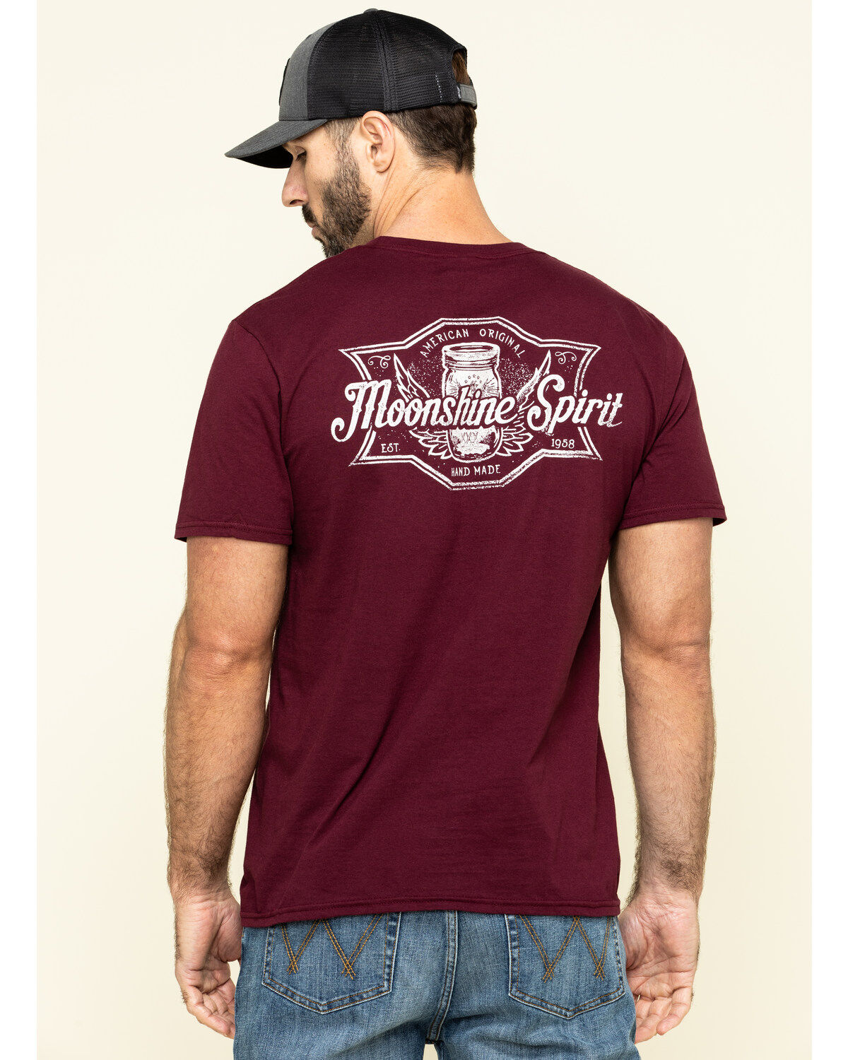 Image #2 - Moonshine Spirit Men's Shine Label Graphic T-Shirt , , hi-res
